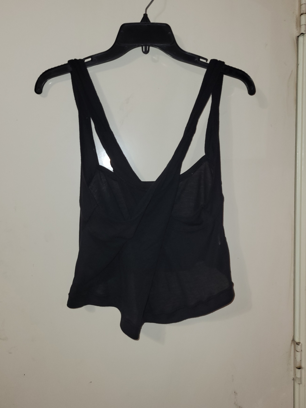 FP Movement by Free People Black Ribbed Lightweight Tank Top